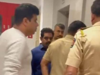 MNS Thane Leader Avinash Jadhav Detained by Police Ahead of Rally Against Traders in Mira Road Today | MNS Thane Leader Avinash Jadhav Detained by Police Ahead of Rally Against Traders in Mira Road Today