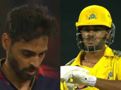 IPL 2025: Ayush Mhatre Hits Bhuvneshwar Kumar for Six Boundaries in Single Over During RCB vs CSK Match (Watch Video) | IPL 2025: Ayush Mhatre Hits Bhuvneshwar Kumar for Six Boundaries in Single Over During RCB vs CSK Match (Watch Video)