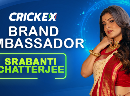 Crickex announces Srabanti Chatterjee as Brand Ambassador | Crickex announces Srabanti Chatterjee as Brand Ambassador