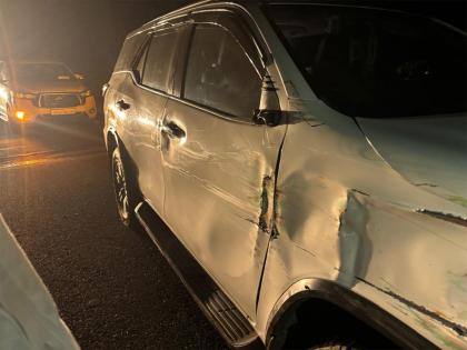 Baby Rani Maurya Car Accident: UP Minister Narrowly Escapes Collision With Truck on Agra-Lucknow Expressway | Baby Rani Maurya Car Accident: UP Minister Narrowly Escapes Collision With Truck on Agra-Lucknow Expressway Baby Rani Maurya Car Accident: UP Minister Narrowly Escapes Collision With Truck on Agra-Lucknow Expressway | Baby Rani Maurya Car Accident: UP Minister Narrowly Escapes Collision With Truck on Agra-Lucknow Expressway