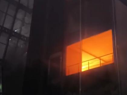 Chhattisgarh: Massive Fire Breaks Out in Seven-Storey Babylon Tower in Raipur | Chhattisgarh: Massive Fire Breaks Out in Seven-Storey Babylon Tower in Raipur Chhattisgarh: Massive Fire Breaks Out in Seven-Storey Babylon Tower in Raipur | Chhattisgarh: Massive Fire Breaks Out in Seven-Storey Babylon Tower in Raipur