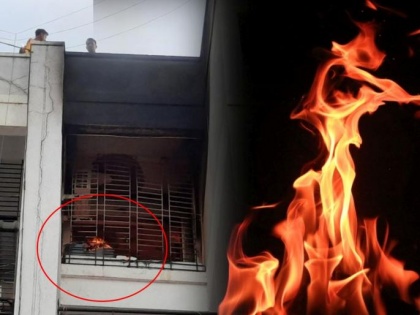 Shocking! Badlapur: Man sets himself ablaze along with three pet dogs | Shocking! Badlapur: Man sets himself ablaze along with three pet dogs