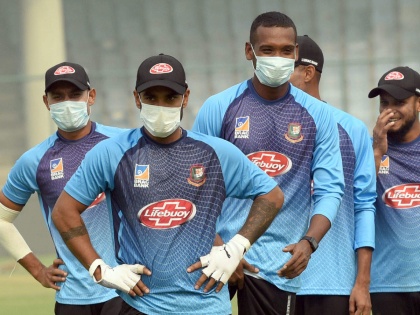 Embarrassing! Bangladeshi players vomit on field due to air pollution in Delhi | Embarrassing! Bangladeshi players vomit on field due to air pollution in Delhi