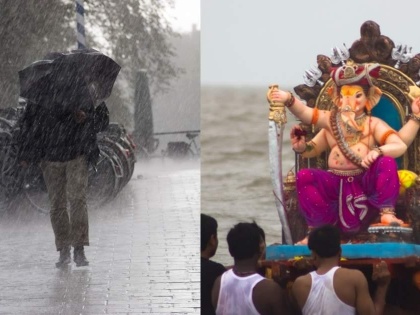 Mumbai: IMD predicts heavy rainfall during Ganesh Chaturthi | Mumbai: IMD predicts heavy rainfall during Ganesh Chaturthi