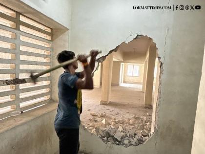 Navi Mumnbai: NMMC Demolishes Illehal Constructions in Belapur | Navi Mumnbai: NMMC Demolishes Illehal Constructions in Belapur Navi Mumnbai: NMMC Demolishes Illehal Constructions in Belapur | Navi Mumnbai: NMMC Demolishes Illehal Constructions in Belapur