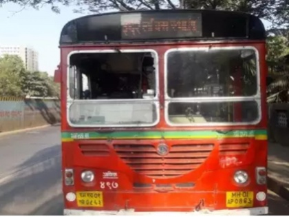 Maharashtra Bandh: BEST bus attacked, driver injured after stones pelted | Maharashtra Bandh: BEST bus attacked, driver injured after stones pelted