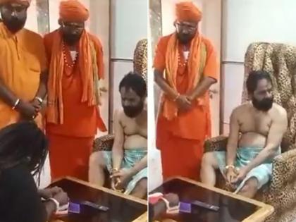 NCP Leader Suraj Chavan Shares Alleged Black Magic Video of Shiv Sena Leader Bharat Gogawle Amid Row Over Raigad Guardian Post | NCP Leader Suraj Chavan Shares Alleged Black Magic Video of Shiv Sena Leader Bharat Gogawle Amid Row Over Raigad Guardian Post NCP Leader Suraj Chavan Shares Alleged Black Magic Video of Shiv Sena Leader Bharat Gogawle Amid Row Over Raigad Guardian Post | NCP Leader Suraj Chavan Shares Alleged Black Magic Video of Shiv Sena Leader Bharat Gogawle Amid Row Over Raigad Guardian Post