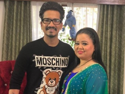 Comedian Bharti Singh, and husband arrive at NCB office, after agency raids their house in drugs case | Comedian Bharti Singh, and husband arrive at NCB office, after agency raids their house in drugs case