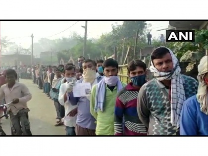 Polling for third phase in Bihar begins amid tight security | Polling for third phase in Bihar begins amid tight security
