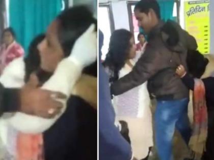 Watch Video! 2 Bihar healthcare workers fight over Rs 500 bribe | Watch Video! 2 Bihar healthcare workers fight over Rs 500 bribe
