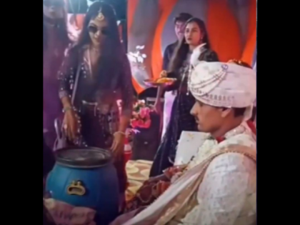 Viral Video: Bride’s Friends Gift Blue Drum at Wedding, Leaving Groom Stunned | Viral Video: Bride’s Friends Gift Blue Drum at Wedding, Leaving Groom Stunned Viral Video: Bride’s Friends Gift Blue Drum at Wedding, Leaving Groom Stunned | Viral Video: Bride’s Friends Gift Blue Drum at Wedding, Leaving Groom Stunned