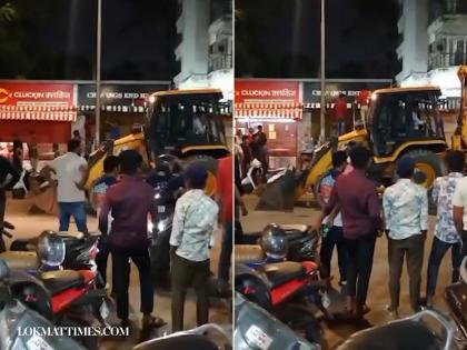 BMC Demolition Drive: Civic Body Clears Illegal Constructions and Footpath Encroachments in Andheri West (Watch Video) | BMC Demolition Drive: Civic Body Clears Illegal Constructions and Footpath Encroachments in Andheri West (Watch Video)
