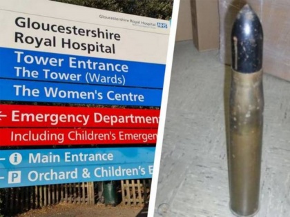 Man rushed to hospital after he gets World War II-era explosive stuck up his rectum | Man rushed to hospital after he gets World War II-era explosive stuck up his rectum