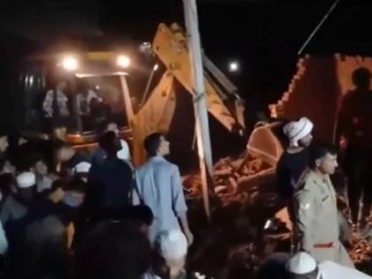 Bulandshahr Cylinder Blast: 6 Killed, 4 Injured After Two-Storey House Collapses Due to LPG Explosion