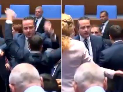 Bulgarian MPs Clash in Parliament After EU Approves Plan to Replace National Currency With Euro by 2026; Video Goes Viral | Bulgarian MPs Clash in Parliament After EU Approves Plan to Replace National Currency With Euro by 2026; Video Goes Viral Bulgarian MPs Clash in Parliament After EU Approves Plan to Replace National Currency With Euro by 2026; Video Goes Viral | Bulgarian MPs Clash in Parliament After EU Approves Plan to Replace National Currency With Euro by 2026; Video Goes Viral
