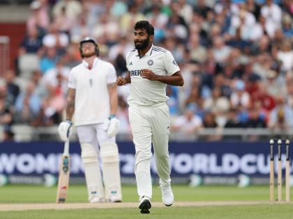 Jasprit Bumrah Strikes Early on Day 4 of ENG vs IND 4th Test, Dismisses Liam Dawson with Cracking Delivery (Watch Video) | Jasprit Bumrah Strikes Early on Day 4 of ENG vs IND 4th Test, Dismisses Liam Dawson with Cracking Delivery (Watch Video)