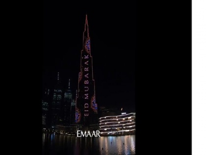 Watch: The iconic Burj Khalifa in Dubai lights up to greet Eid al-Adha to the world | Watch: The iconic Burj Khalifa in Dubai lights up to greet Eid al-Adha to the world