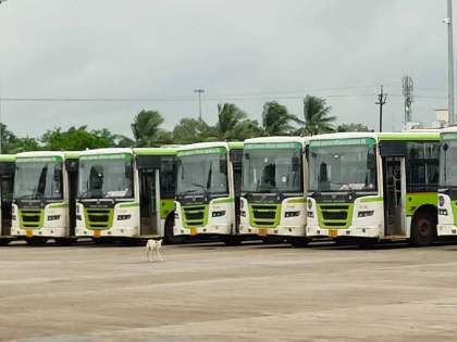 Nashik: Citylink bus service suspended for second day, commuters and students face inconvenience | Nashik: Citylink bus service suspended for second day, commuters and students face inconvenience