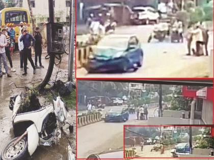 High-Speed Crash by Minor in Chhatrapati Sambhajinagar Triggers Vehicle Explosion; Two Injured as Accused Flees | High-Speed Crash by Minor in Chhatrapati Sambhajinagar Triggers Vehicle Explosion; Two Injured as Accused Flees High-Speed Crash by Minor in Chhatrapati Sambhajinagar Triggers Vehicle Explosion; Two Injured as Accused Flees | High-Speed Crash by Minor in Chhatrapati Sambhajinagar Triggers Vehicle Explosion; Two Injured as Accused Flees