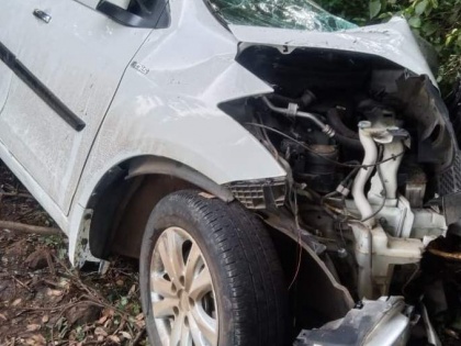 3 people died on spot in car accident in Satara | 3 people died on spot in car accident in Satara