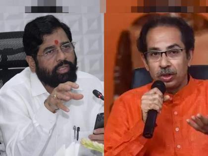 Uddhav Thackeray and Eknath Shinde factions of Shiv Sena submits symbol names to EC | Uddhav Thackeray and Eknath Shinde factions of Shiv Sena submits symbol names to EC