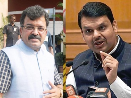 Chandiwal committee: Fadnavis shows mirror to Jitendra Awhad; latter says, why are you in a hurry? | Chandiwal committee: Fadnavis shows mirror to Jitendra Awhad; latter says, why are you in a hurry?