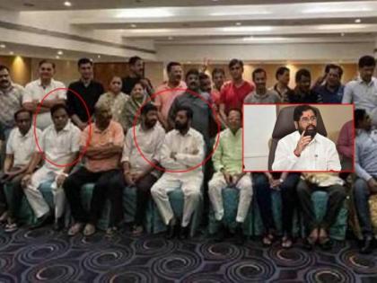 Independent minister Bachchu Kadu seats with Eknath Shinde, see pics | Independent minister Bachchu Kadu seats with Eknath Shinde, see pics