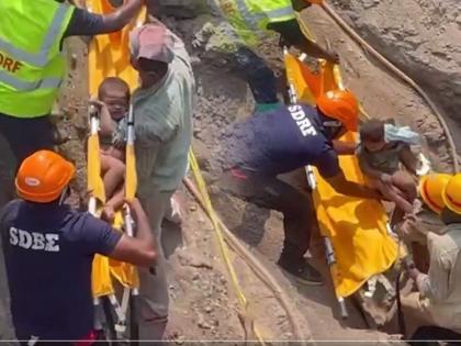 Karnataka: Celebration Erupts As Two-Year-Old Toddler Trapped in Borewell in Vijayapura Rescued After 20-Hour Operation | Karnataka: Celebration Erupts As Two-Year-Old Toddler Trapped in Borewell in Vijayapura Rescued After 20-Hour Operation