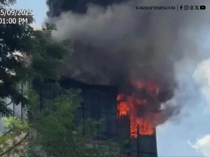 Kolkata Fire: Blaze Destroys Multi-Storey Guesthouse In Anwar Shah Road; No Casualties Reported (Watch Video) | Kolkata Fire: Blaze Destroys Multi-Storey Guesthouse In Anwar Shah Road; No Casualties Reported (Watch Video)