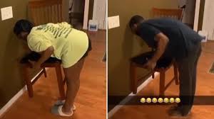 Funny Video! #ChairChallenge goes viral on TikTok | Funny Video! #ChairChallenge goes viral on TikTok