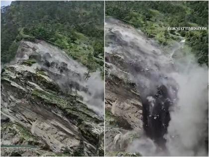 Chamoli Landslide: Three Workers Injured, Several Stranded After Boulders Fall Near Hailang in Uttarakhand (Watch Video) | Chamoli Landslide: Three Workers Injured, Several Stranded After Boulders Fall Near Hailang in Uttarakhand (Watch Video) Chamoli Landslide: Three Workers Injured, Several Stranded After Boulders Fall Near Hailang in Uttarakhand (Watch Video) | Chamoli Landslide: Three Workers Injured, Several Stranded After Boulders Fall Near Hailang in Uttarakhand (Watch Video)