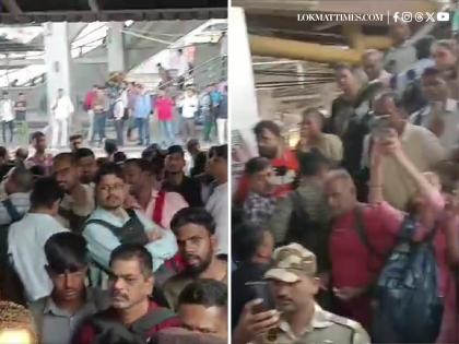 Mumbai Local Train Update: Services Running Over 30 Minutes Late on Central Line, Chaos at Badlapur Station (Watch Videos) | Mumbai Local Train Update: Services Running Over 30 Minutes Late on Central Line, Chaos at Badlapur Station (Watch Videos) Mumbai Local Train Update: Services Running Over 30 Minutes Late on Central Line, Chaos at Badlapur Station (Watch Videos) | Mumbai Local Train Update: Services Running Over 30 Minutes Late on Central Line, Chaos at Badlapur Station (Watch Videos)