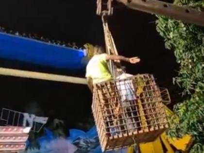 Chennai: Amusement Park Roller Coaster Gets Stuck Mid-Ride, 36 Passengers Stranded for Hours | Chennai: Amusement Park Roller Coaster Gets Stuck Mid-Ride, 36 Passengers Stranded for Hours
