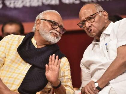 Chhagan Bhujbal attacks Sharad Pawar, says rebellion in NCP took place in his family | Chhagan Bhujbal attacks Sharad Pawar, says rebellion in NCP took place in his family