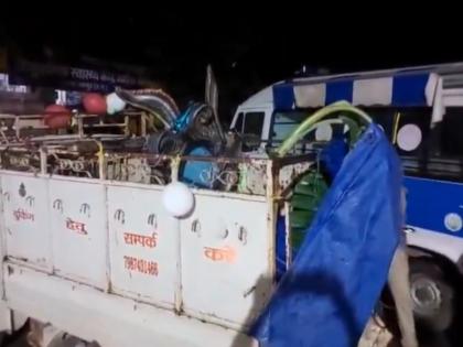 Chhattisgarh Accident: 3 Killed, 22 Injured as Speeding Car Rams Ganesh Idol Immersion Procession in Jashpur | Chhattisgarh Accident: 3 Killed, 22 Injured as Speeding Car Rams Ganesh Idol Immersion Procession in Jashpur
