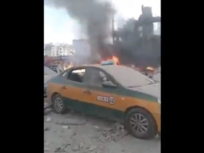 China Blast: Explosion at Restaurant in Yanjiao Damages Multiple Buildings and Vehicles; Video Surfaces | China Blast: Explosion at Restaurant in Yanjiao Damages Multiple Buildings and Vehicles; Video Surfaces
