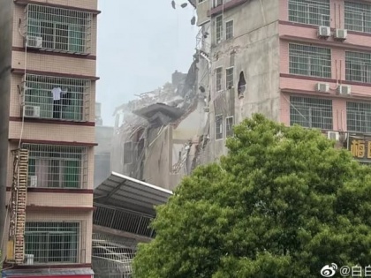 Video: People trapped after 6-floor building collapses in China | Video: People trapped after 6-floor building collapses in China