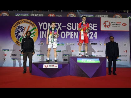 India Open Super 750 Final: China's Shi Yu Qi Wins Men's Singles Title in New Delhi | India Open Super 750 Final: China's Shi Yu Qi Wins Men's Singles Title in New Delhi