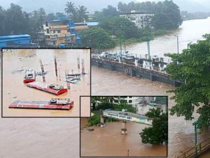 Heavy rains wreak havoc in Ratnagiri district, rivers overflow and floods disrupt normal life | Heavy rains wreak havoc in Ratnagiri district, rivers overflow and floods disrupt normal life