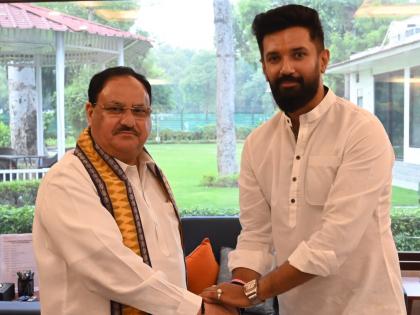 Rift in NDA Ahead of Bihar Polls: BJP to Hold Closed-Door Meeting with Chirag Paswan Over Remarks Against Nitish Kumar | Rift in NDA Ahead of Bihar Polls: BJP to Hold Closed-Door Meeting with Chirag Paswan Over Remarks Against Nitish Kumar