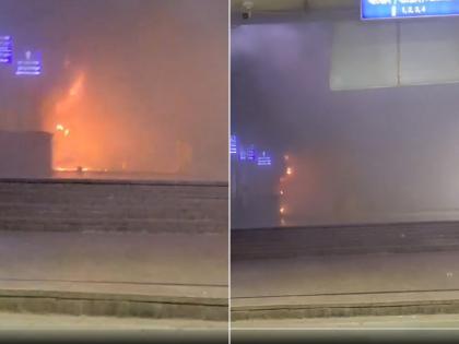 Mumbai: Huge Fire Breaks Out at Churchgate Railway Station (Watch Video) | Mumbai: Huge Fire Breaks Out at Churchgate Railway Station (Watch Video) Mumbai: Huge Fire Breaks Out at Churchgate Railway Station (Watch Video) | Mumbai: Huge Fire Breaks Out at Churchgate Railway Station (Watch Video)
