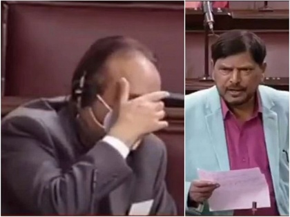 Watch Video! Ramdas Athawale's poetic farewell to Ghulam Nabi Azad, leaves House in splits | Watch Video! Ramdas Athawale's poetic farewell to Ghulam Nabi Azad, leaves House in splits