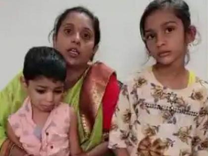 Wife goes to forest with two kids to release her husband from clutches of Maoists | Wife goes to forest with two kids to release her husband from clutches of Maoists