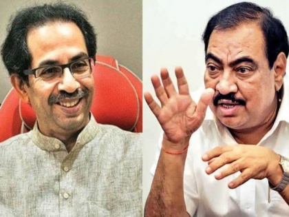 Uddhav Thackeray reacts on news of Khadse joining NCP | Uddhav Thackeray reacts on news of Khadse joining NCP