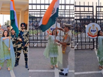 Kiara Advani pays a visit to Wagah border ahead of Independence Day | Kiara Advani pays a visit to Wagah border ahead of Independence Day