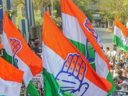Maharashtra: Congress workers held for throwing ink at BMC | Maharashtra: Congress workers held for throwing ink at BMC