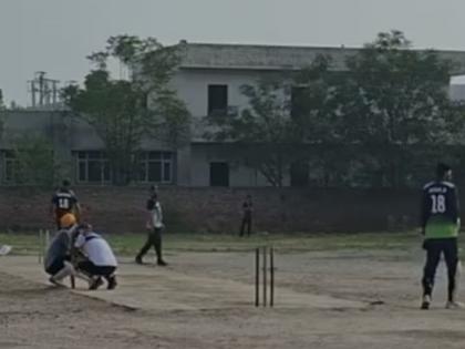 Firozpur Shocker: Batsman Dies of Heart Attack After Hitting Six During Cricket Match in Punjab; Incident Caught on Camera (VIDEO) | Firozpur Shocker: Batsman Dies of Heart Attack After Hitting Six During Cricket Match in Punjab; Incident Caught on Camera (VIDEO) Firozpur Shocker: Batsman Dies of Heart Attack After Hitting Six During Cricket Match in Punjab; Incident Caught on Camera (VIDEO) | Firozpur Shocker: Batsman Dies of Heart Attack After Hitting Six During Cricket Match in Punjab; Incident Caught on Camera (VIDEO)