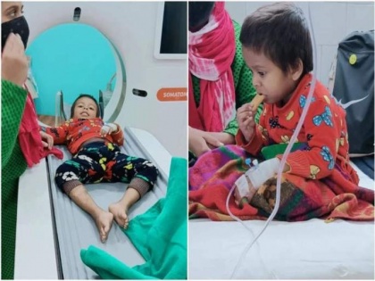3 year-old dies after undergoing CT scan in UP | 3 year-old dies after undergoing CT scan in UP