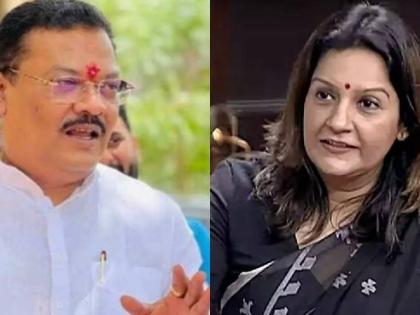 Sanjay Shirsat claims Priyanka Chaturvedi sent to Rajya Sabha because of her beauty | Sanjay Shirsat claims Priyanka Chaturvedi sent to Rajya Sabha because of her beauty