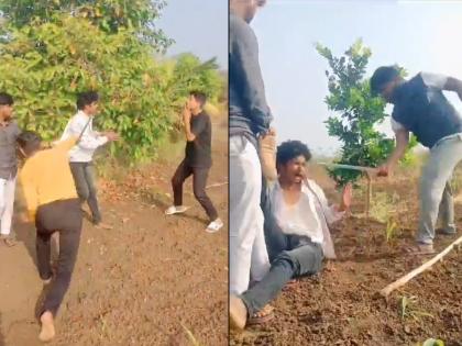 Beed: Dhananjay Deshmukh’s Brother-in-Law Dada Khindkar Detained After Video of Brutal Assault on Youth Goes Viral | Beed: Dhananjay Deshmukh’s Brother-in-Law Dada Khindkar Detained After Video of Brutal Assault on Youth Goes Viral Beed: Dhananjay Deshmukh’s Brother-in-Law Dada Khindkar Detained After Video of Brutal Assault on Youth Goes Viral | Beed: Dhananjay Deshmukh’s Brother-in-Law Dada Khindkar Detained After Video of Brutal Assault on Youth Goes Viral